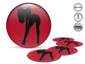 Resin Domed Stickers Car Rim Logo